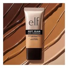 Elf Soft Glam Satin Foundation Médium Buildable Coverage Long-Lasting