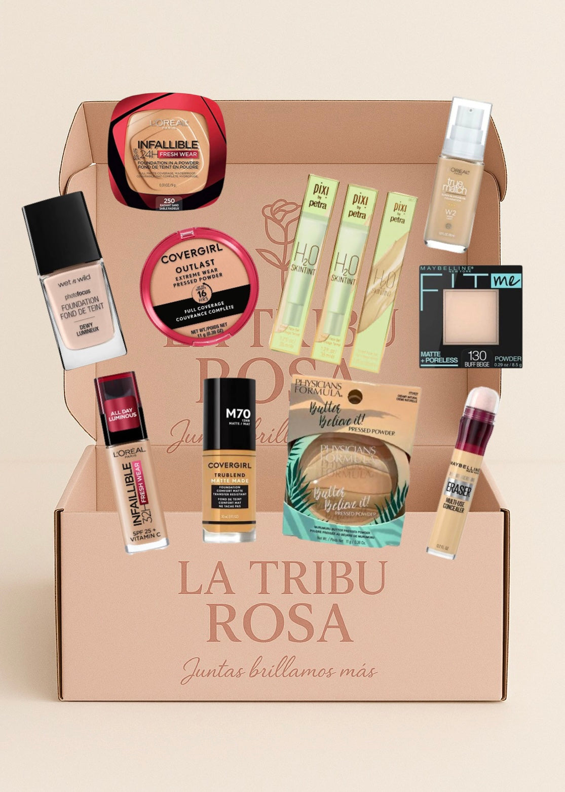 Pieza Base/ Corrector/ Polvo compacto Gama Media pago con tarjeta