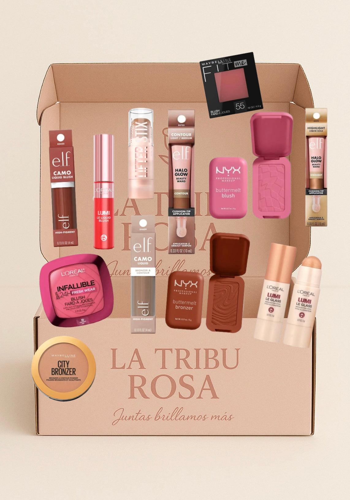 Pieza Rubor/Iluminador/Contorno Gama Premium pago con tarjeta