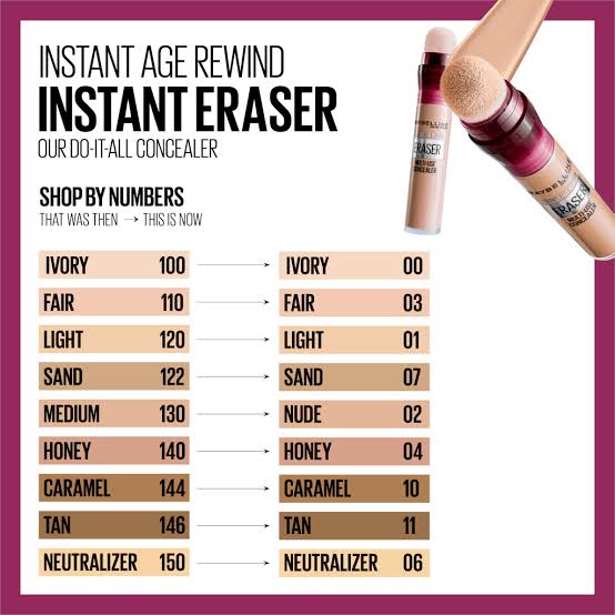 Maybelline instant Age rewind multi-use concealer