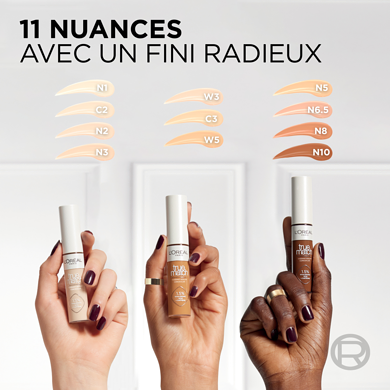 Loreal True Match Radiant Serum Concealer 1.5% (Hyaluronic Acid + Caffeine)
