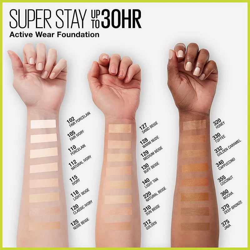 Maybelline Super Stay Active Wear 30H