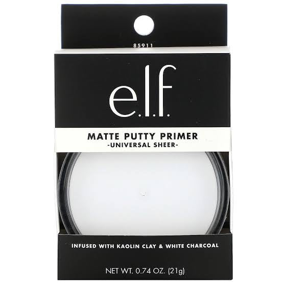 E.l.f. matte putty primer with kaolin clay and white charcoal